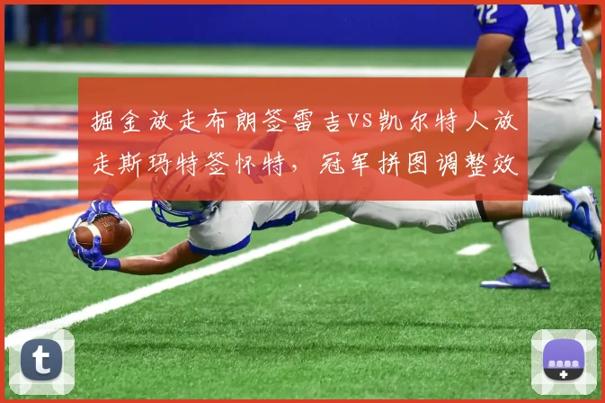 掘金放走布朗签雷吉vs凯尔特人放走斯玛特签怀特，冠军拼图调整效果数据对比